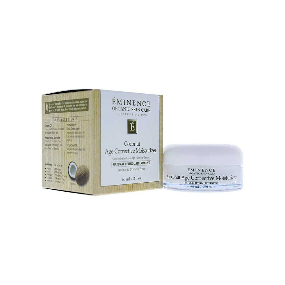 Eminence Organic Skin Care Coconut Age Corrective Moisturizer, Natural Retinol Alternative, Suitable for Dry Skin Types