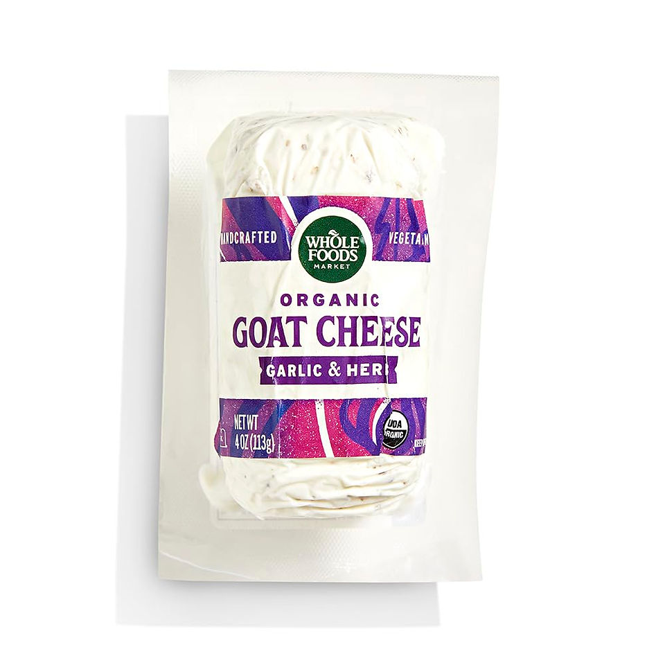 Whole Foods Market Organic Goat Cheese Garlic & Herbs, 4 oz