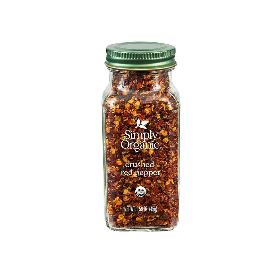 Simply Organic Crushed Red Pepper, Certified Organic | 1.59 oz | Capsicum annuum