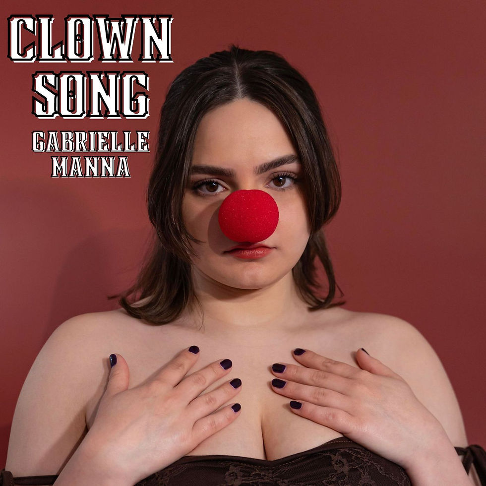 Clown Song by Gabrielle Manna Cover Art