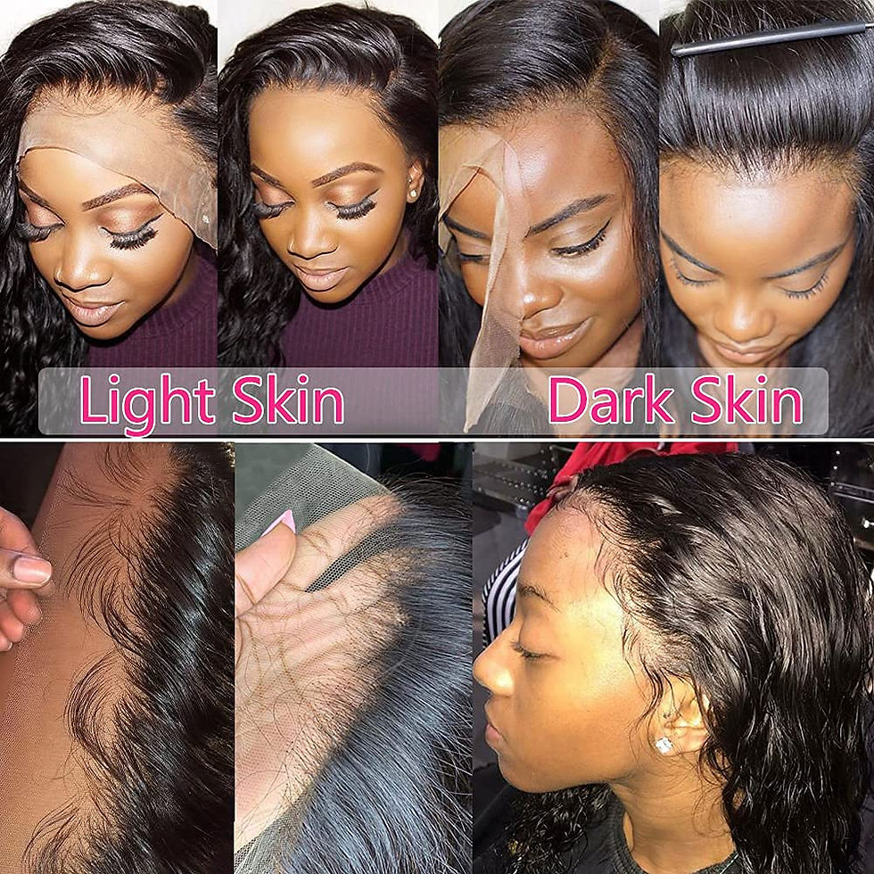Thumbnail:  Lace Front Human Hair Wigs/ Pre Plucked Hairline 180% Density Brazilian Water 