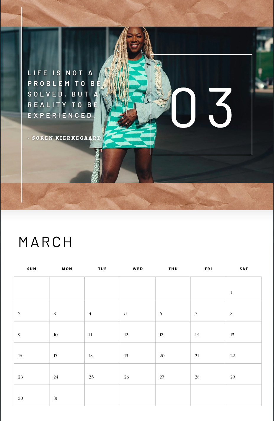 Thumbnail: Kesha's Wall Calendar (2025)