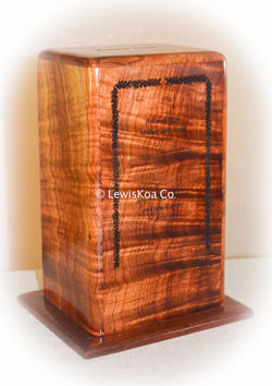 Hawaiian Koa Urn