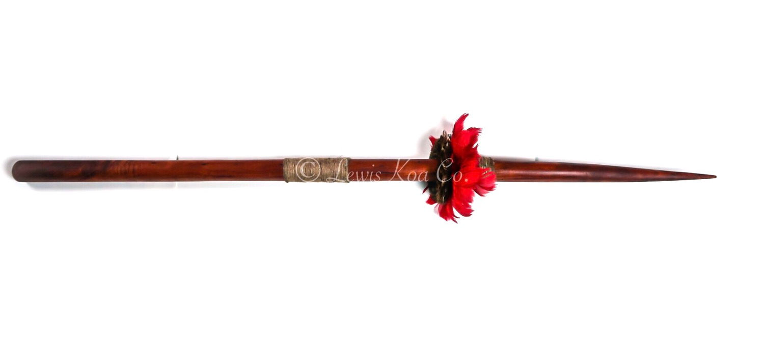 Curly Koa Pololu (Spear) 39”