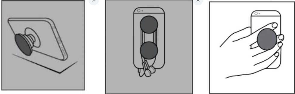 Thumbnail: Koa phone grip/stand