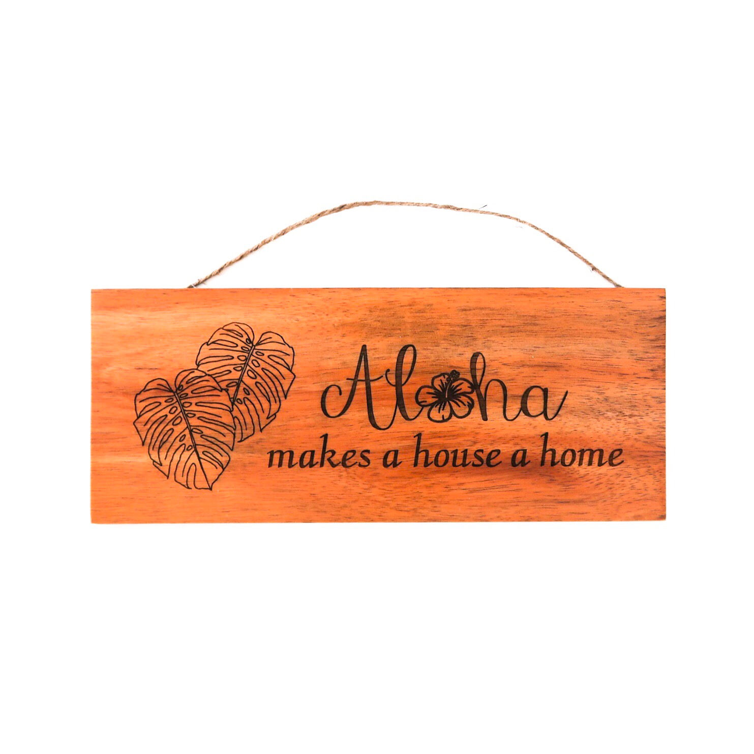 Aloha Home Wall Sign