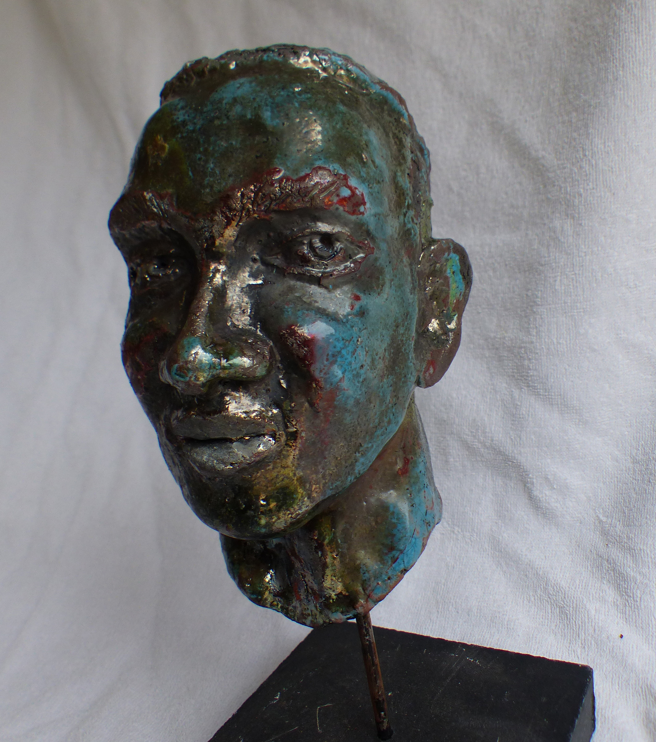 tete-raku-bleu-cuivre