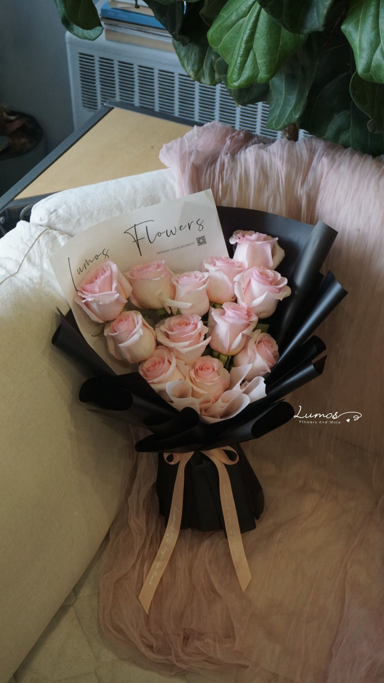 12/18 Pink Rose Bouquet