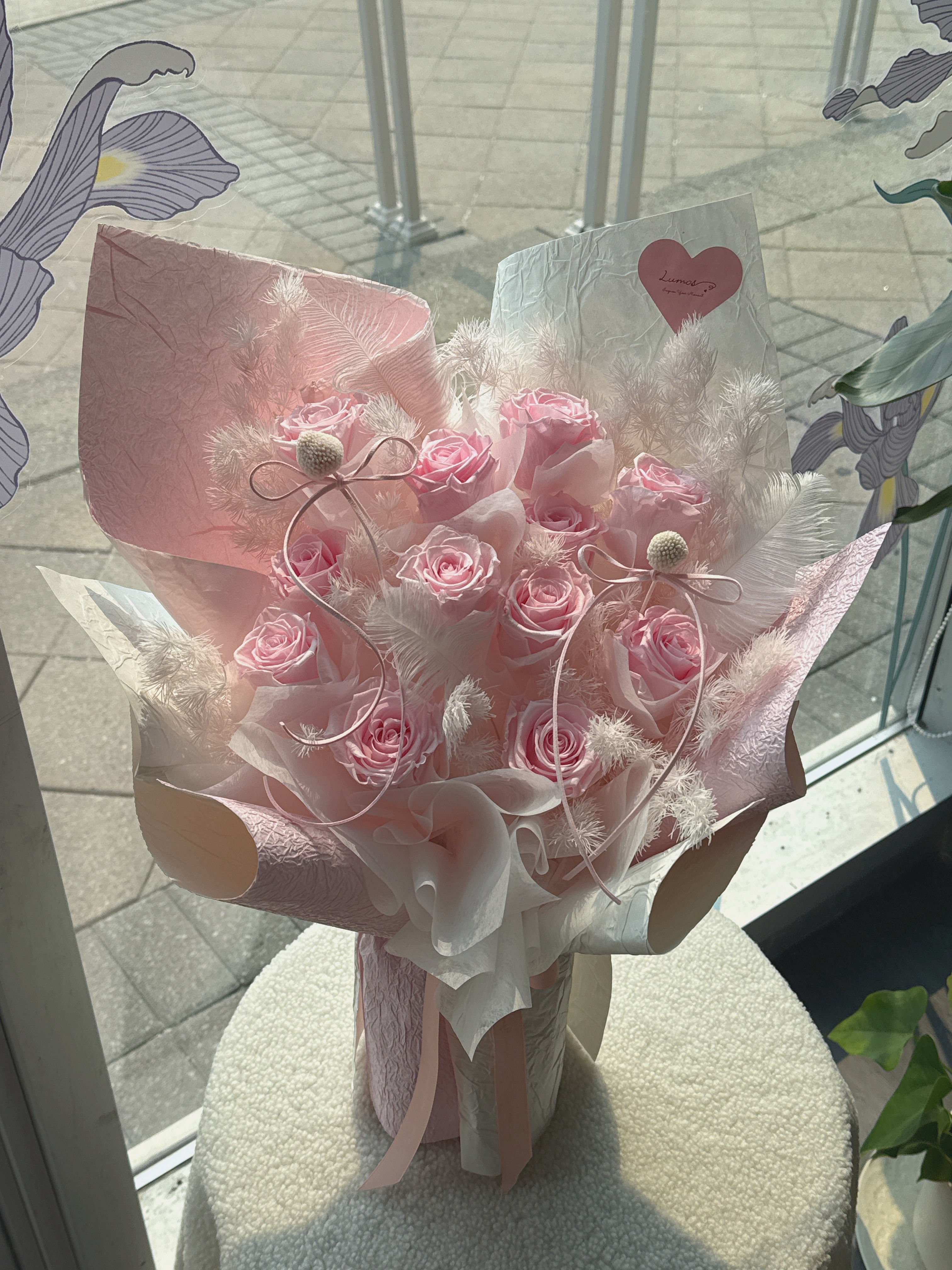 surprise bouquet preserved flowers 