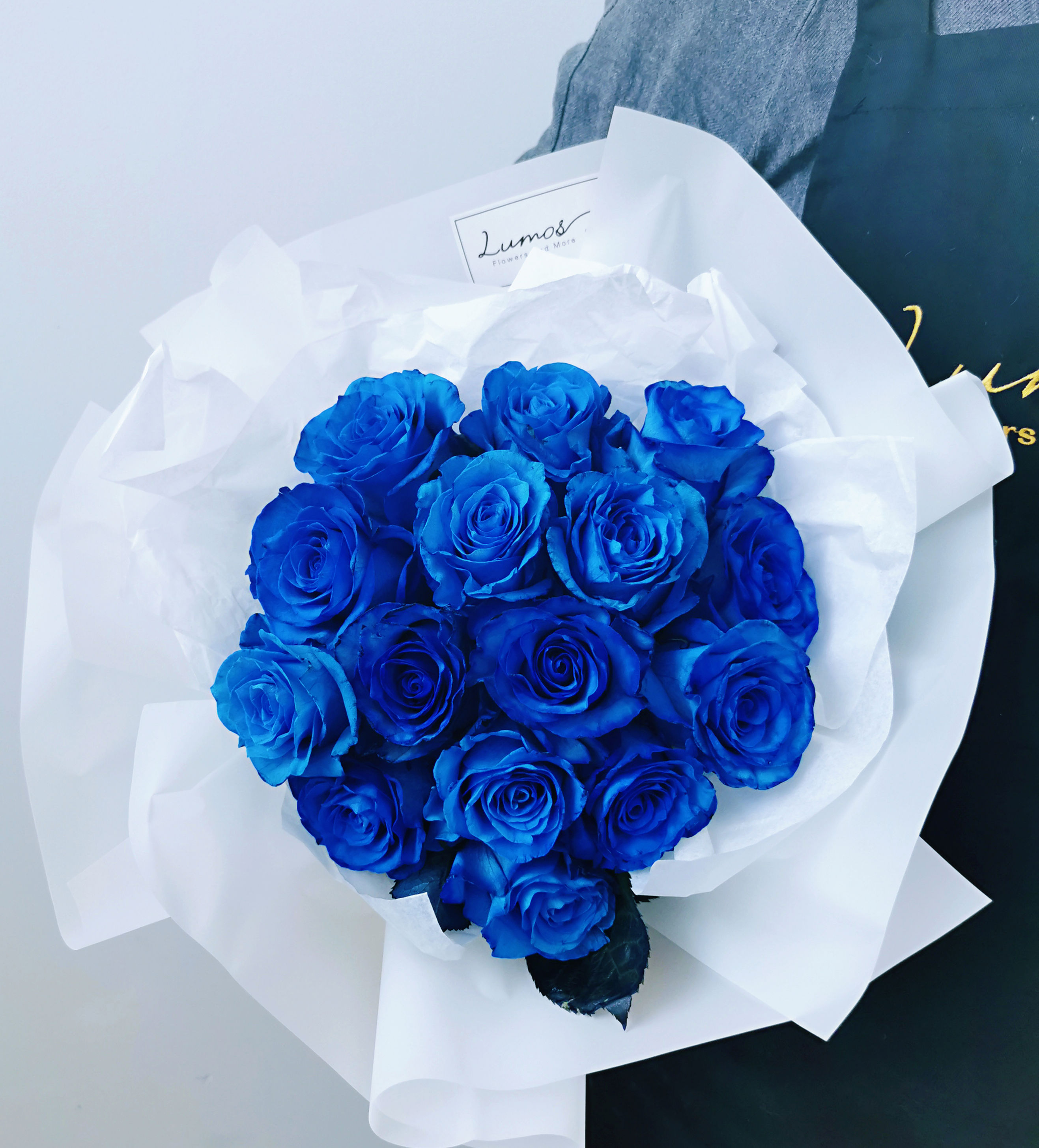 Blue Rose Bouquet