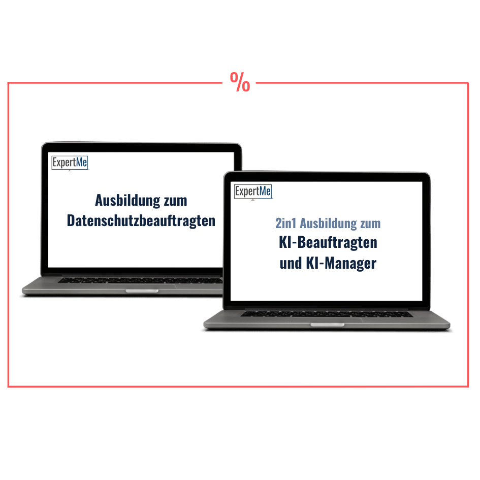 Kombi-Sparpaket Datenschutzbeauftragter und 2in1 KI.´-Ausbildung)