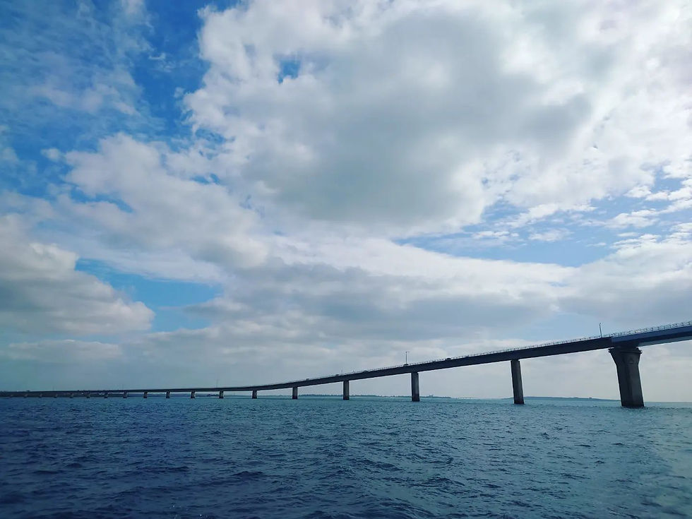 伊良部大橋　宮古島　地形派ダイビング