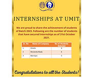 Usha Mittal Institute of Technology Student Achievement
