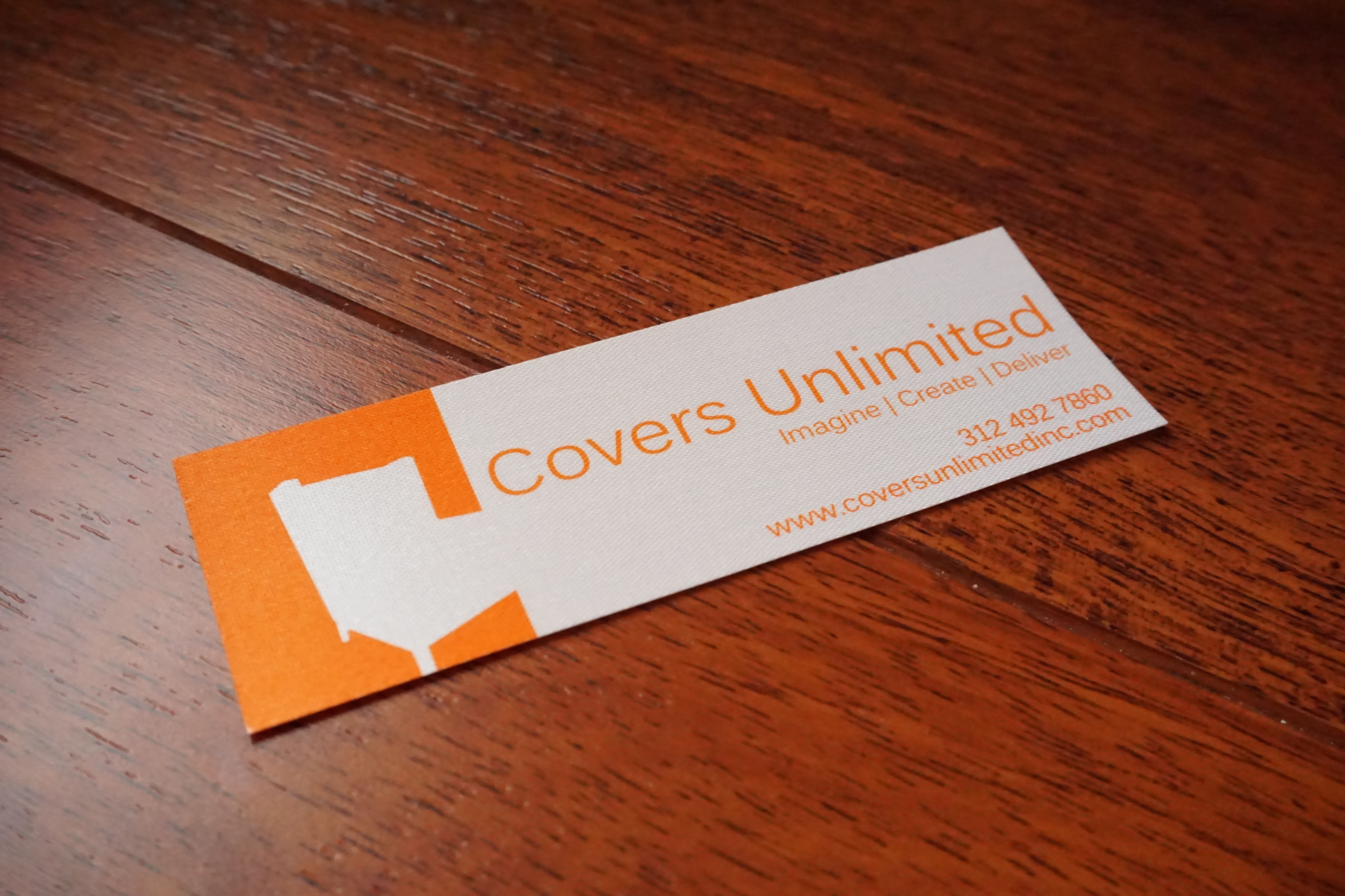 Printed Satin Acetate Deck Label