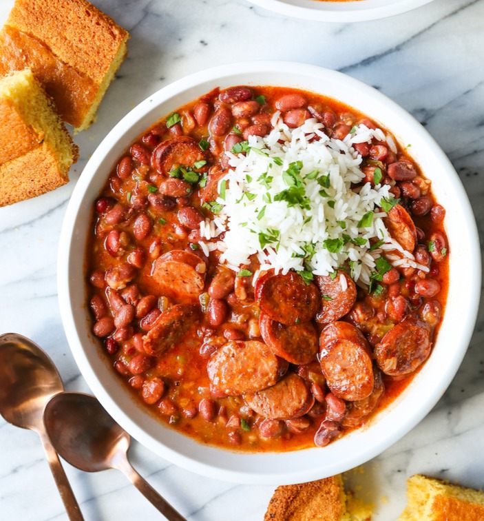 Arranged Food and Objects