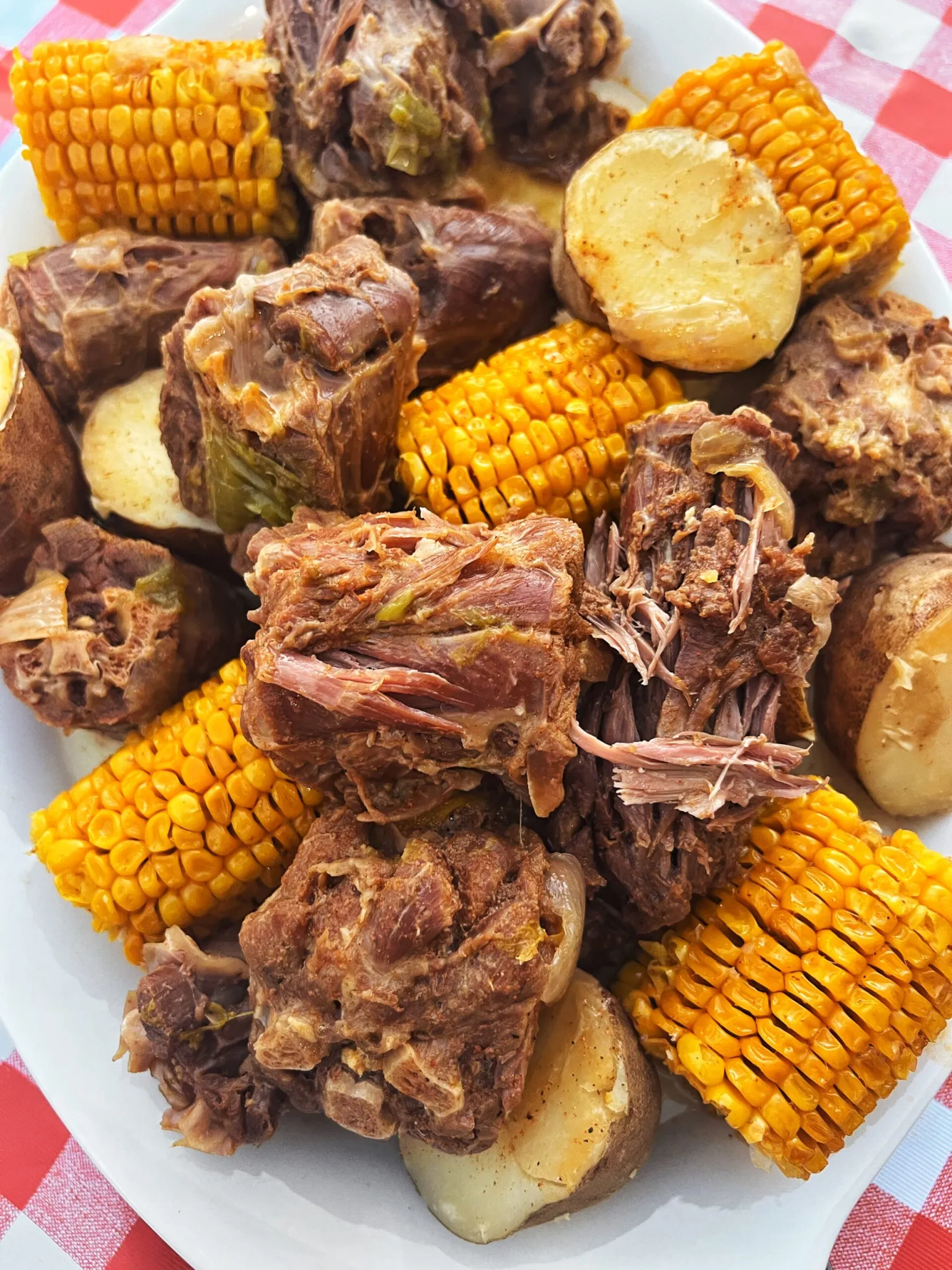 Arranged Food and Objects