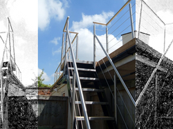 Tight Access Stair
