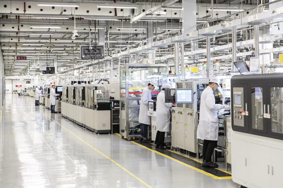Electronic parts will be sent to assmblying line for final assmbly in Electronics industry