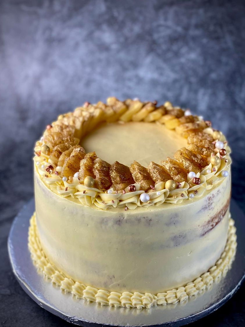 Spiced Pineapple Cake