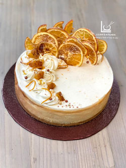 Burnt Orange Cheesecake