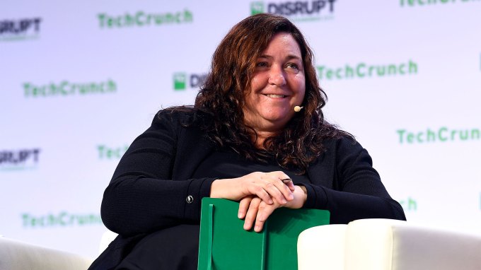 Gradient Ventures Founder and Managing Partner Anna Patterson speaks onstage during TechCrunch Disrupt San Francisco 2019