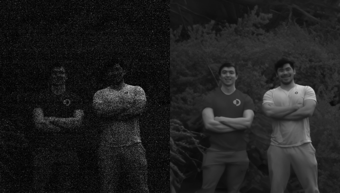 Deepnight founders AI night vision demo