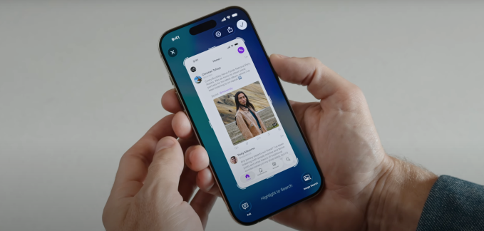 Apple's Visual Intelligence feature demoed at WWDC 2025