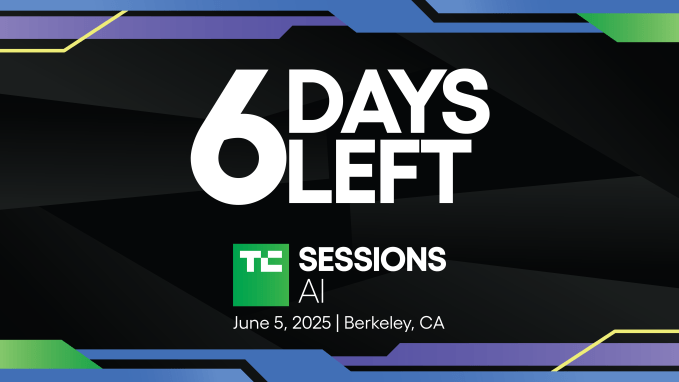 TechCrunch Sessions: AI 6 days left Early Bird