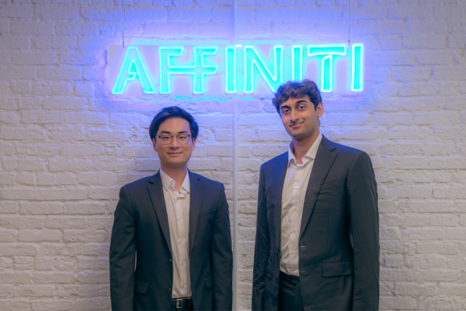 Affiniti founders Aaron Bai and Sahil Phadnis