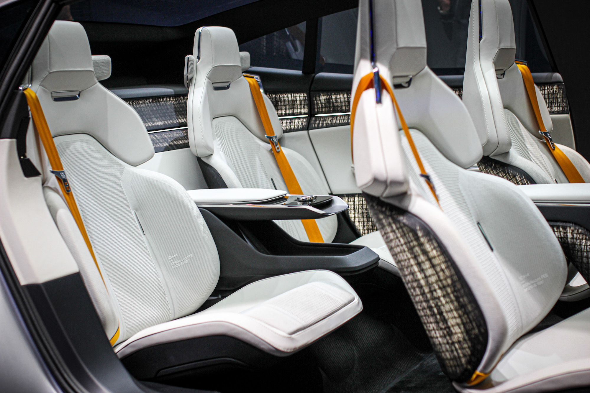 polestar precept electric vehicle interior-