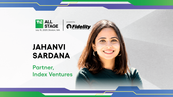TechCrunch All Stage Jahanvi Sardana speaker