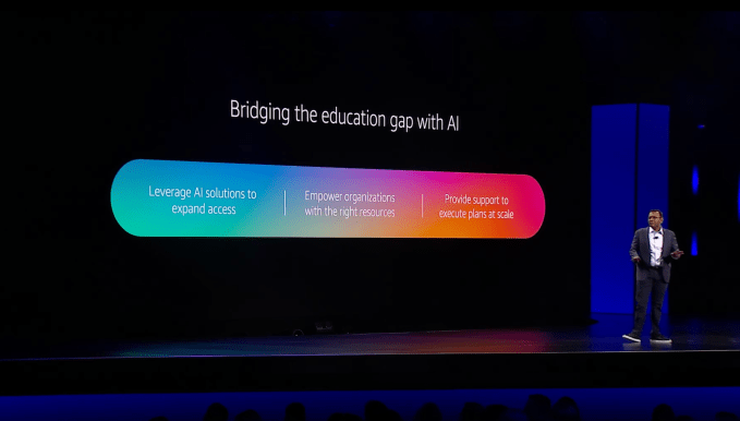 AWS pledges $100M in cloud credits to help education organizations build learning tools