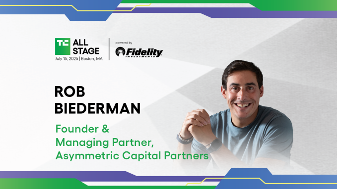 TechCrunch All Stage Rob Biederman