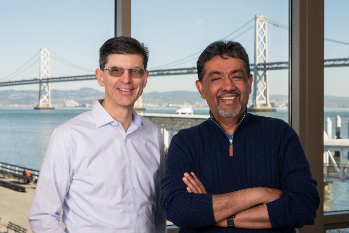 Motif founders Amar Hanspal (right) and Brian Mathews (left)