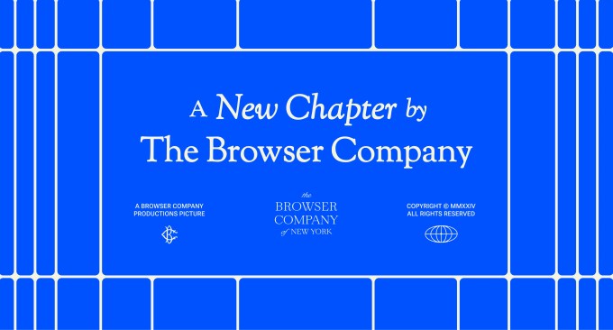 The Browser Company splash screen