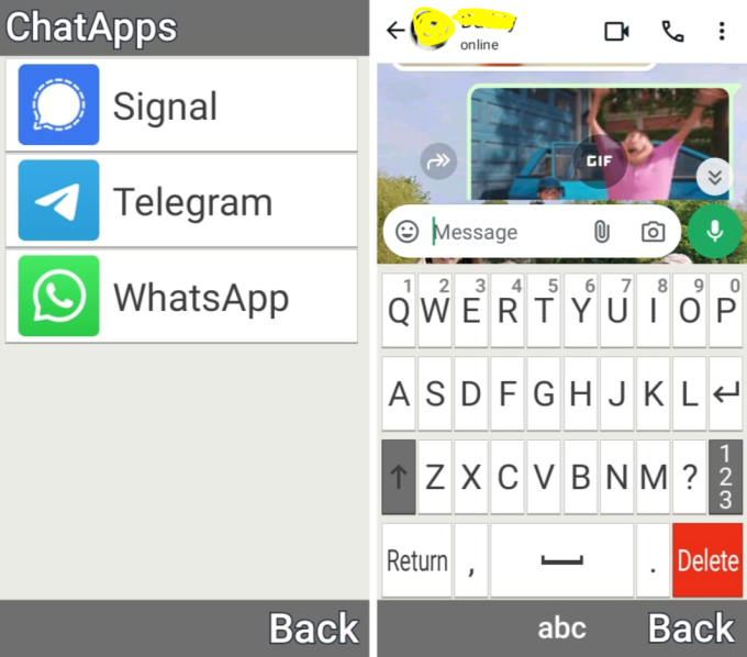 Emporia Touchsmart2 screenshots