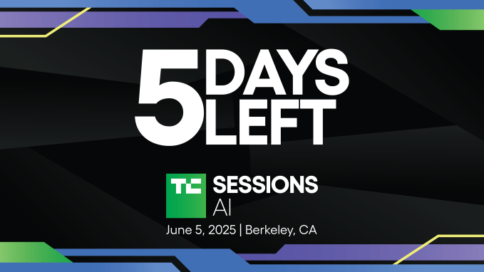 TechCrunch Sessions: AI 5 days Early Bird