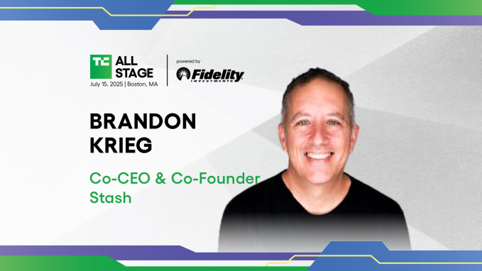 TechCrunch All Stage Brandon Krieg