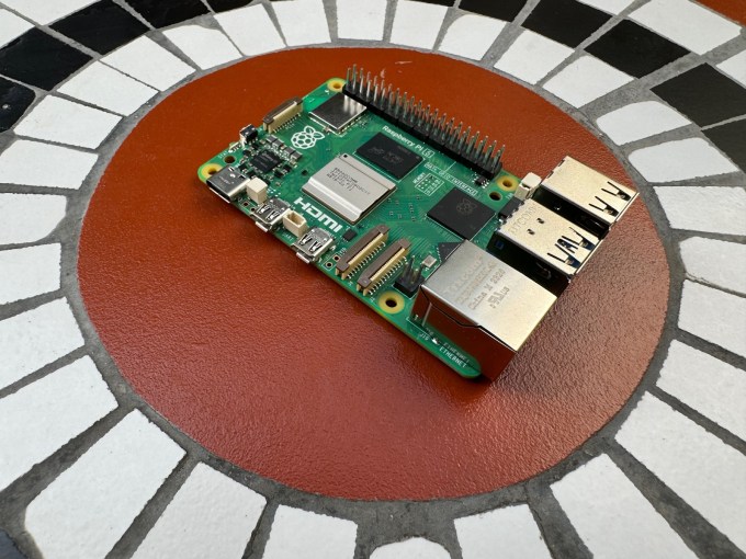 a photo of a Raspberry Pi 5 circuit board