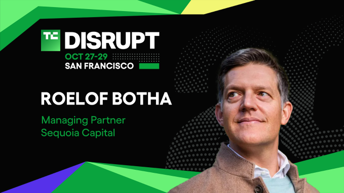 TechCrunch Disrupt 2025 Roelof Botha speaker