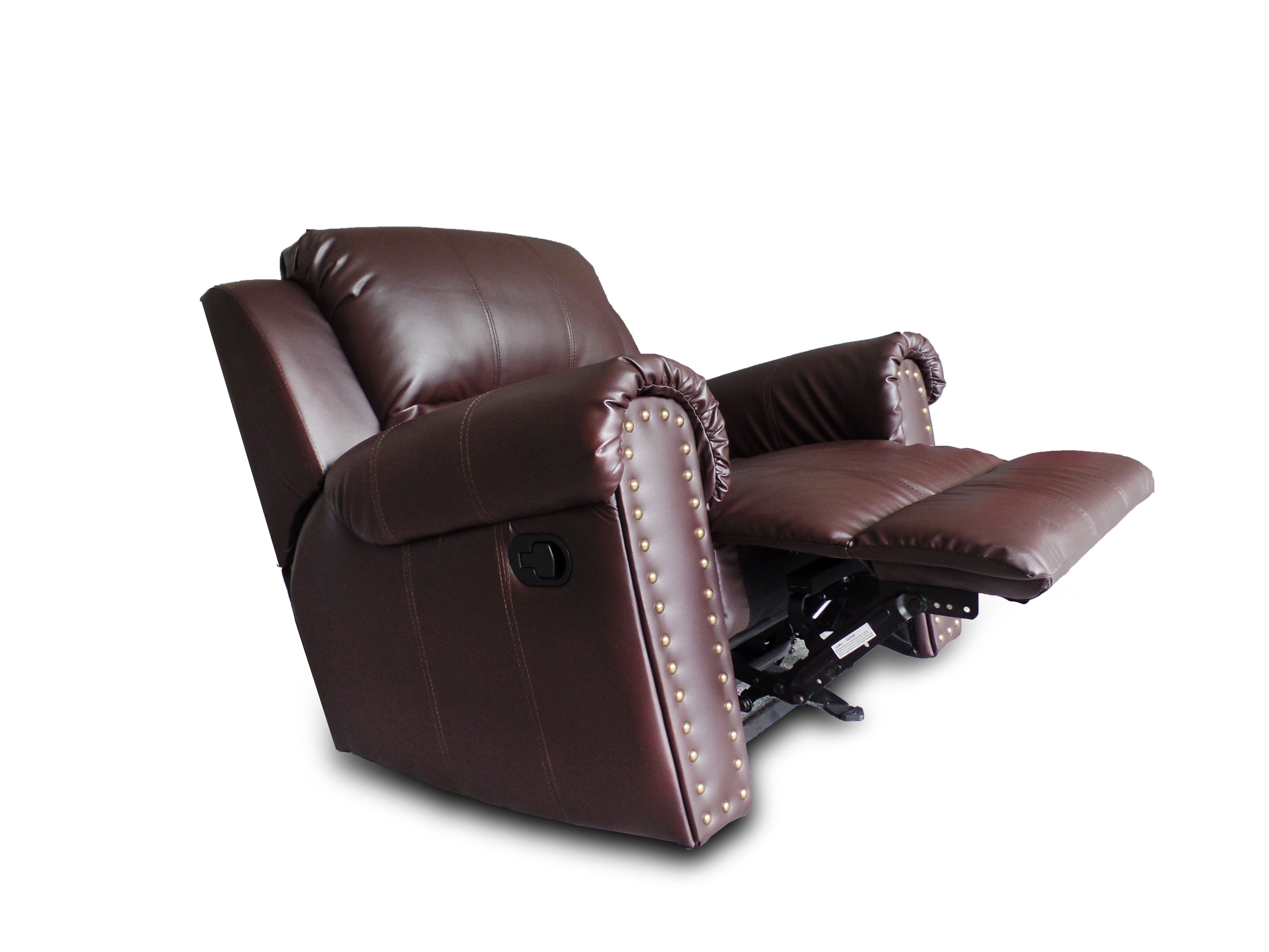 Leather Recliner Rocker