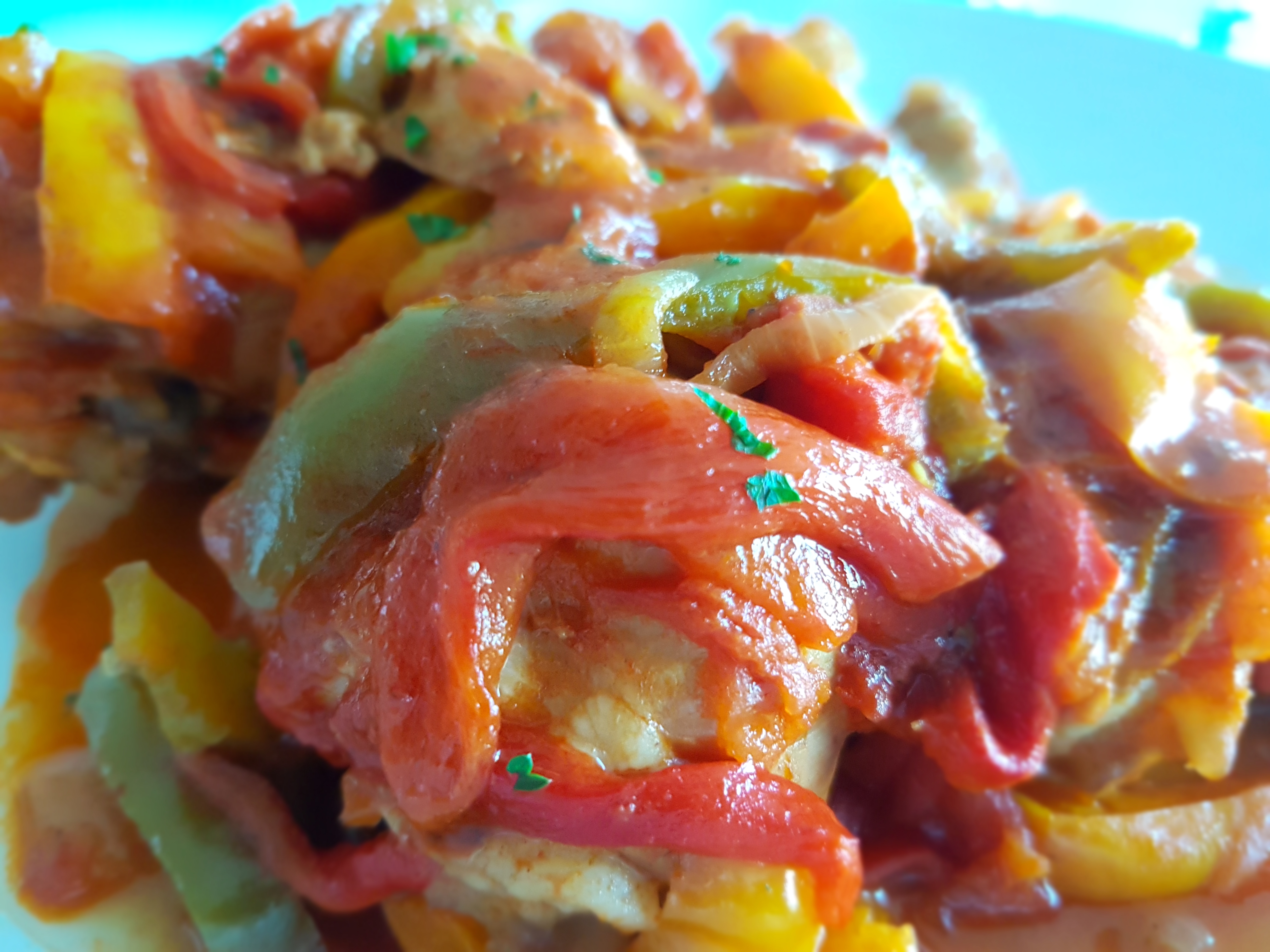 chicken Basquaise