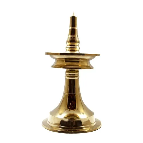 Table Diya – Kerala Nilavilakku, Kuthu Vilakku for Home Temple Pooja Item