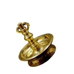 Kerala Brass Hanging Lamp Traditional Ornament Thooku Vilakku