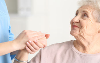 Handson healthcare solution is an image of a care home where healthcare professionals provide hands-on care to elderly and disabled individuals.