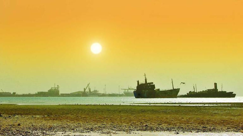 Sunset-in-Berbera-Port-Somaliland