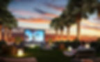 Oasis Hallandale - Outdoor Movie Theater