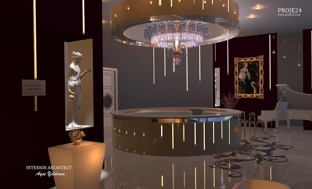 Crystal hochzeitssaal köln Köln için Tasarlanan En İhtişamlı Düğün Salonu Projesi / VİTRİN 2016