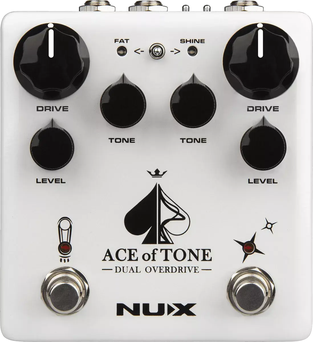 NUX Ace of Tone Dual Overdrive Tuberman MKII/Morning Star