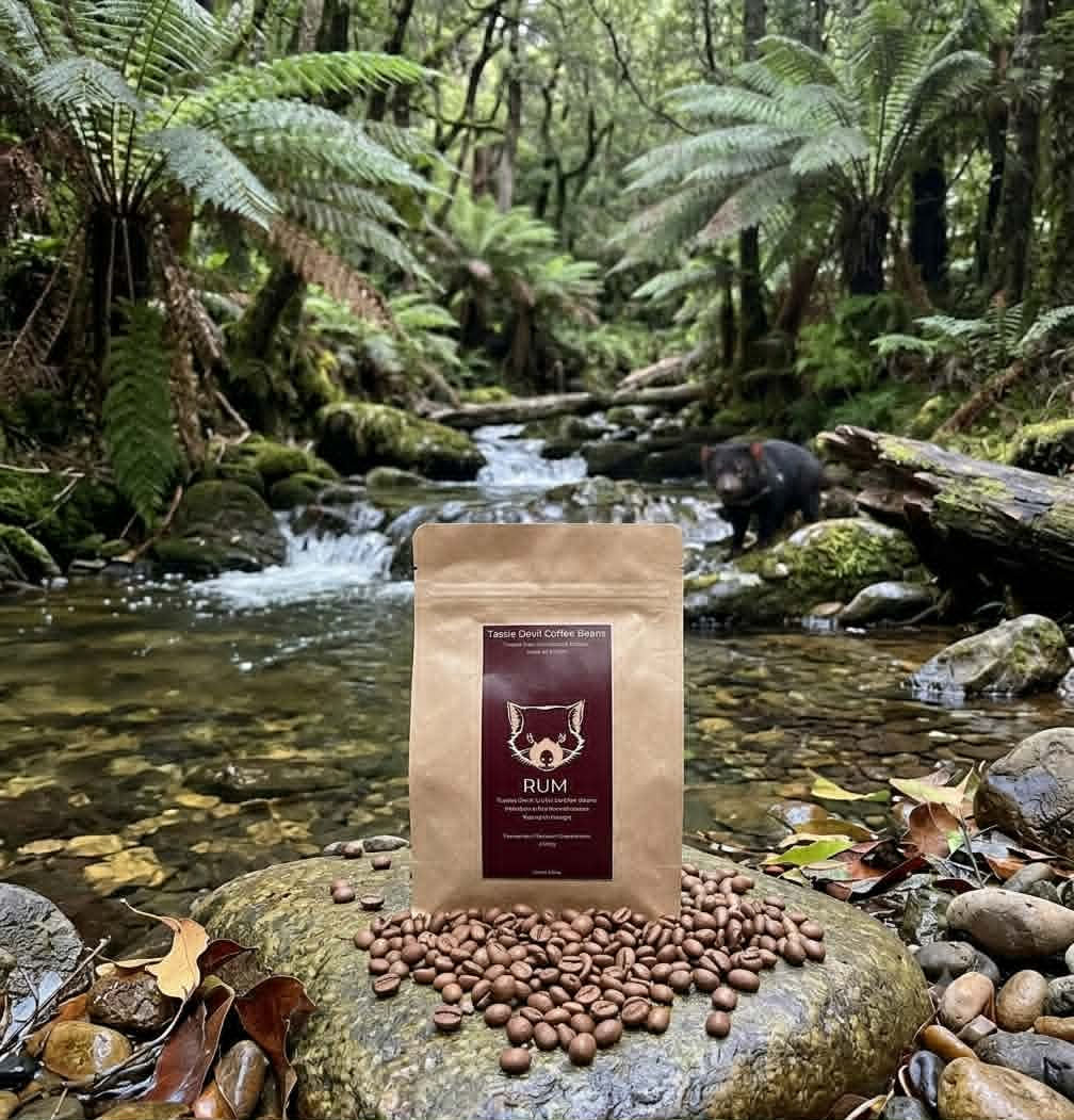 Rum Infused Coffee Beans - 250g - Barrel 118